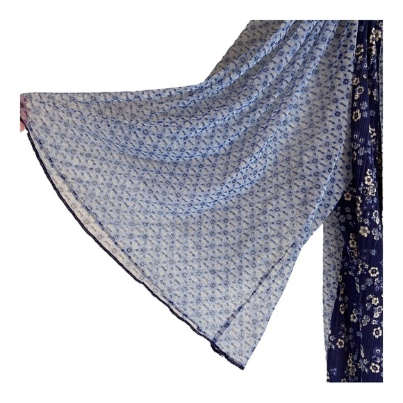 Free People Because I Love You Top in Indigo - Picture 8 of 9